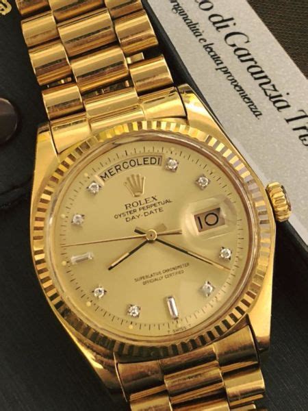 rolex president oro usato